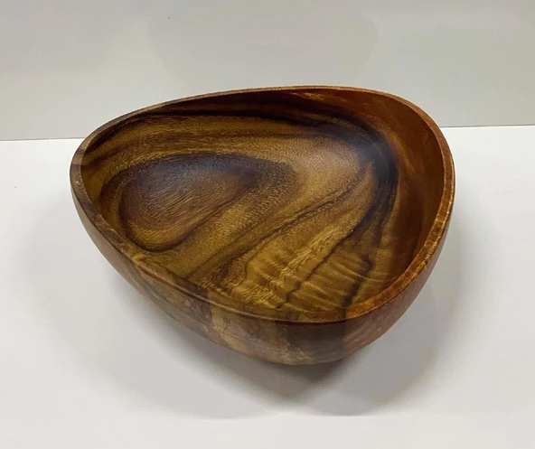 Akasya Sunumluk Bol Kase Meyvelik 25 CM Üçgen