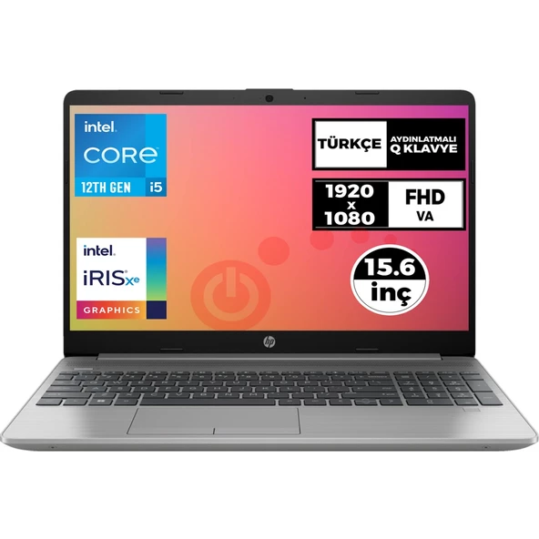 Hp 250 G9 Intel Core I5-1235U 64GB 1tb SSD 15.6" Fhd Windows 11 Home Taşınabilir Bilgisayar 723P9EAVB08