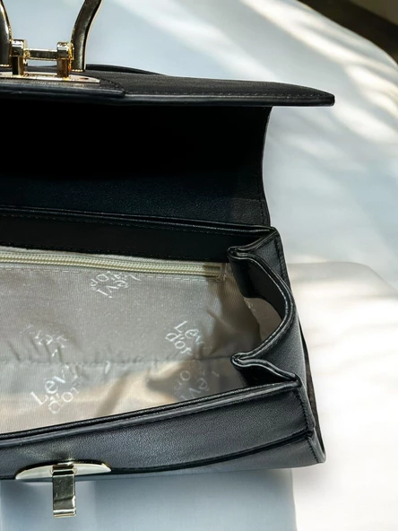 Levidor Özel Renk El Ve Kol Çantası Olarak Tasarlanmış Suni Deri Bayan Omuz Çantası LEVDR.7363930202SYH - Resim 6