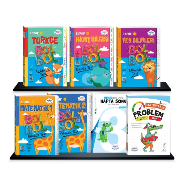 Öğretmen Evde Yayınları 3. Sınıf İdeal Süper Set 7 Kitap Yeni