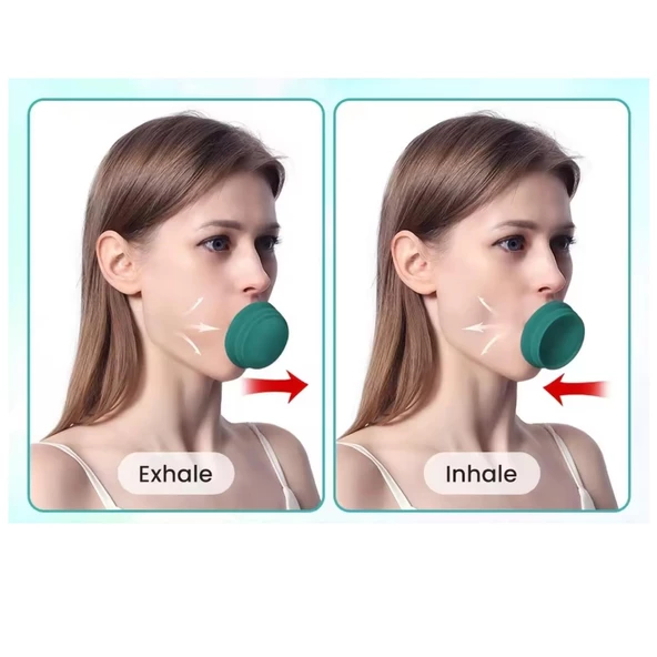 Jawline Gıdı Yanak İnceltme V Hattı Katmanlı Çene Egzersiz Face Yoga Aleti - 3