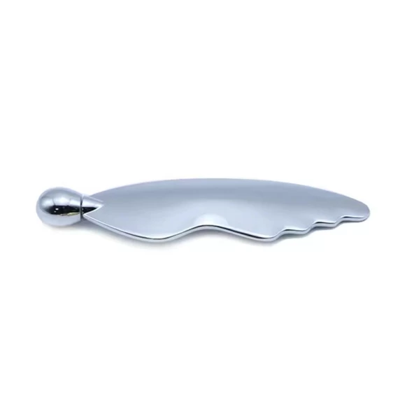 Metal Cilt Sıkılaştırıcı Face 3D Roller Kelebek Gua Sha Yüz Masaj Graston Aparatı - 4