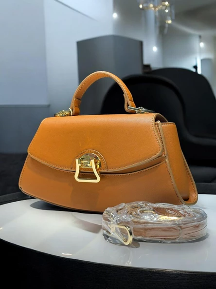 Levidor Özel Renk El Ve Kol Çantası Olarak Tasarlanmış Suni Deri Bayan Omuz Çantası LEVDR.7363930202TB - Resim 2