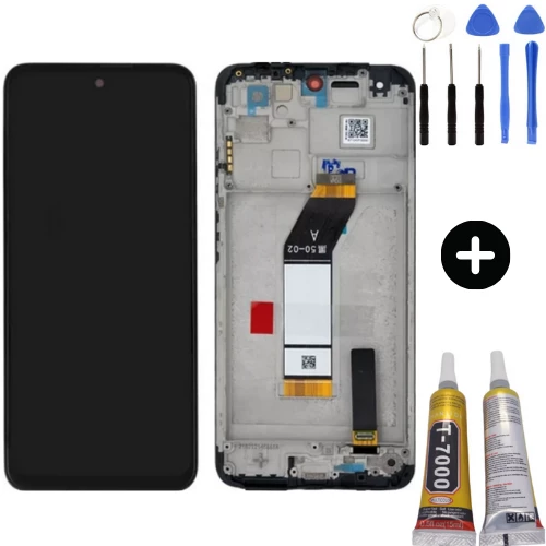 Xiaomi Redmi 10 2022 Uyumlu Çıtalı Lcd Ekran Dokunmatik + Montaj Seti