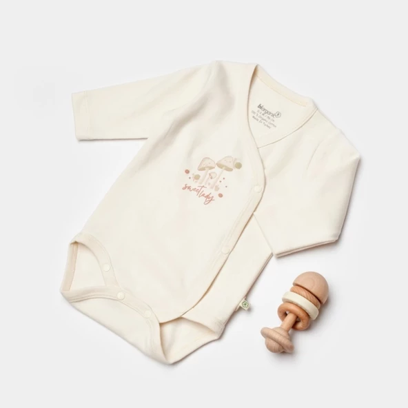 Bibaby Biorganic Sweet Lady Bebek Body 56017 Light Beige - 3