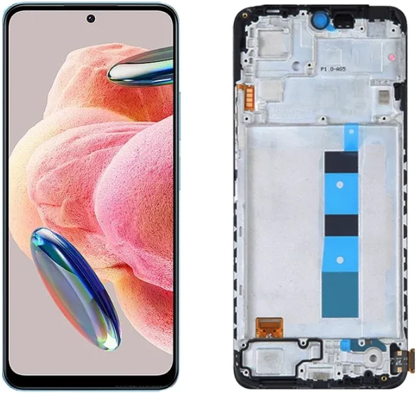 Xiaomi Redmi Note 12 4G Uyumlu Çıtalı Lcd Ekran Dokunmatik