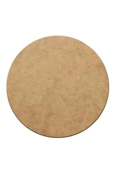 Supla Levha 12 Adet 3 Mm Ham Mdf 30 Cm Çap Yuvarlak Servis Altı Supla
