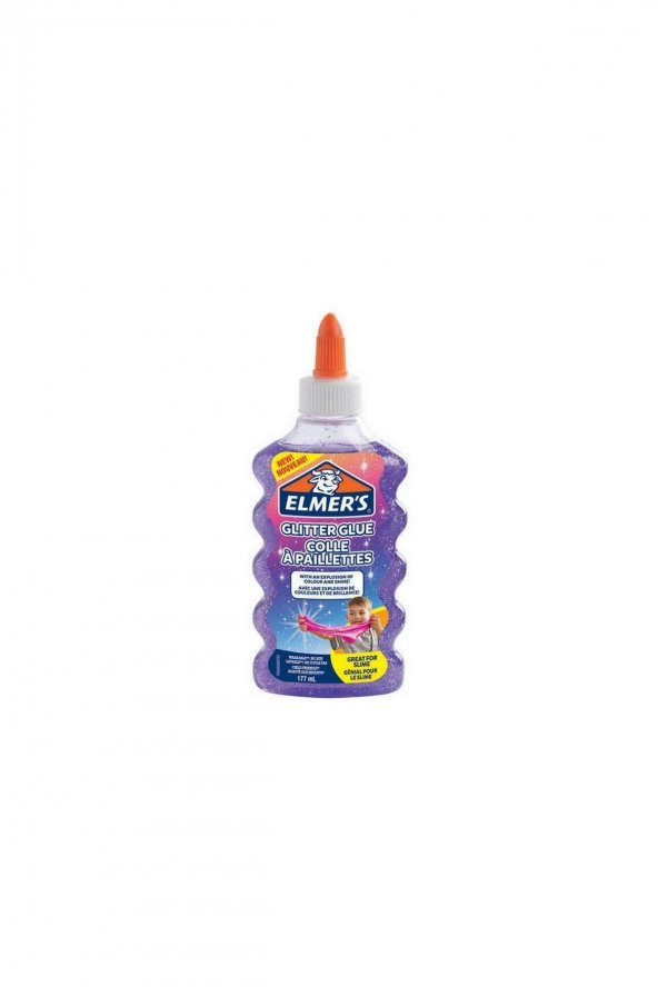 Elmers Simli Yapıştırıcı Mor 177 ML EL-2077253 - 1