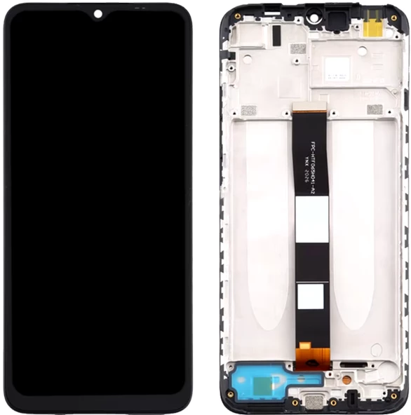 Xiaomi Redmi 10A Uyumlu Çıtalı Lcd Ekran Dokunmatik