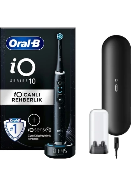 Oral-B iO 10 Şarjlı Diş Fırçası Siyah