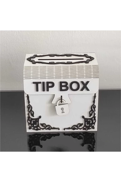 Beyaz Tip Box Kumbara Ve Bahşiş Kutusu Tipbox - 1