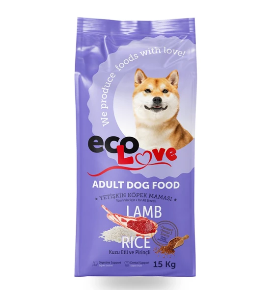 Eco Love Yetişkin Köpek Maması 15 Kg