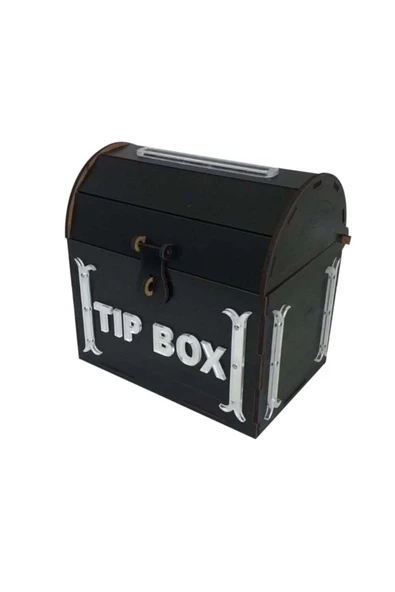 Dekoratif Ahşap Tip Box Hazine Sandığı Tipbox - 3
