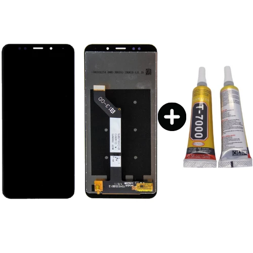 Xiaomi Redmi 5 Plus Uyumlu HK Lcd Ekran Dokunmatik Siyah + B7000