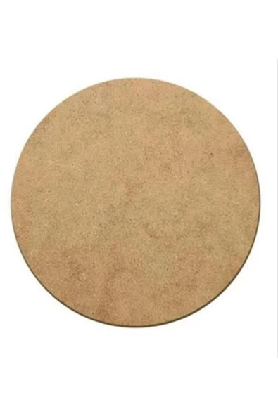 12 Adet 35 cm Çap Ham Mdf 3 Mm + 12ad.8cm Bardak Altı Ahşap Supla Mdf