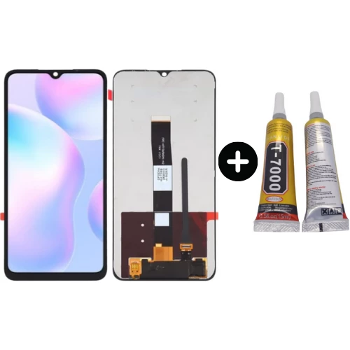 Xiaomi Redmi 9C Uyumlu HK Lcd Ekran Dokunmatik + B7000