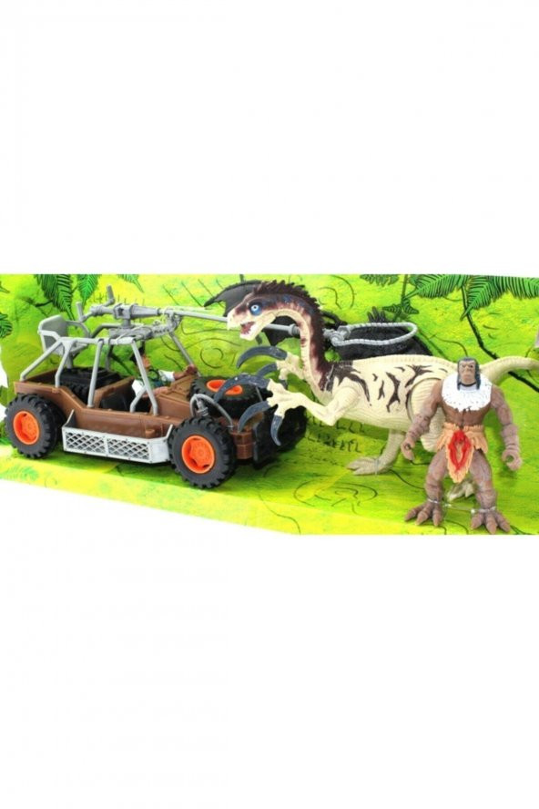 Oyuncak T-rex Dinazor Avcısı Figürler Dinazor ve Monster Araç