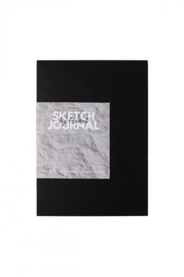Fanart Academy Sketch Journal 110 GR 60 YP A4 Siyah 8664