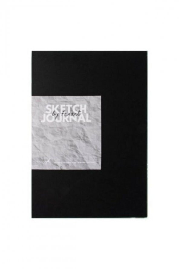 Fanart Academy Sketch Journal 110 GR 60 YP A6 Siyah 8664