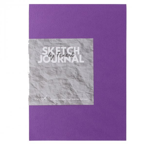 Fanart Academy Sketch Journal 110 GR 60 YP A5 Mor 8663 - 2