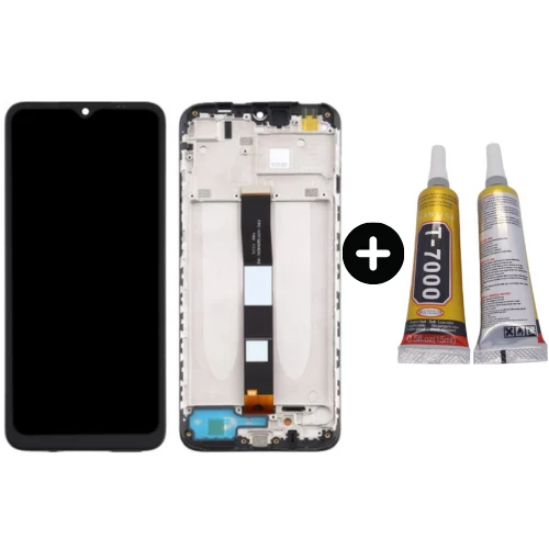 Xiaomi Redmi 9C Uyumlu Çıtalı A Kalite Lcd Ekran Dokunmatik + B7000