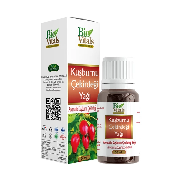 Bio Vitals Kuşburnu Yağı 20 ml