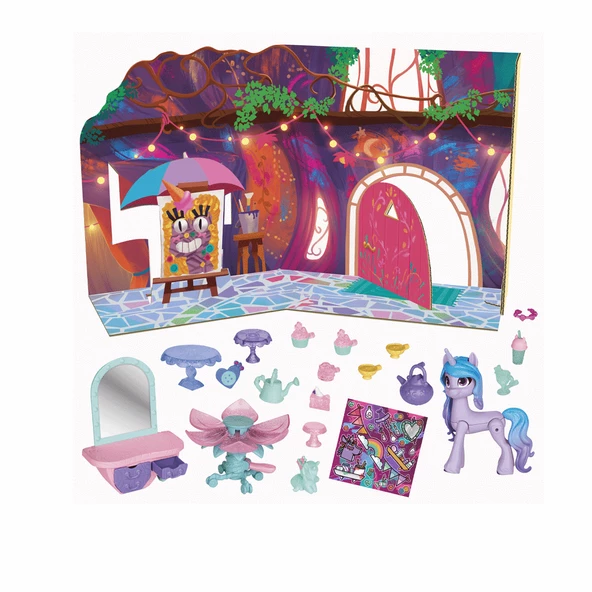 F6112 My Little Pony Izzy Moonbow Unicorn Çay Partisi - 3
