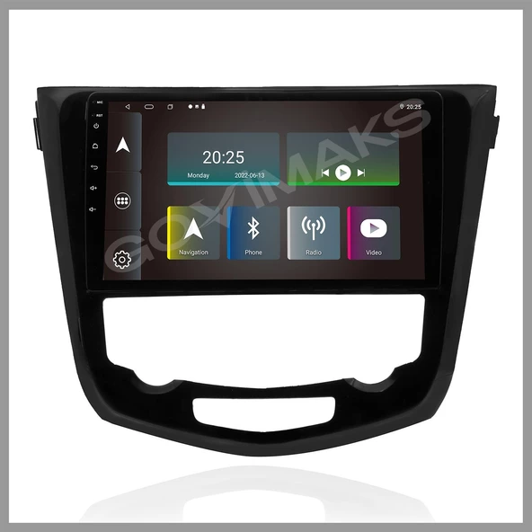 NISSAN QASHQAİ 2014-2021 DİJİTAL UYUMLU 8 GB RAM 128 GB HAFIZA ANDROID MULTIMEDIA TEYP - Resim 8