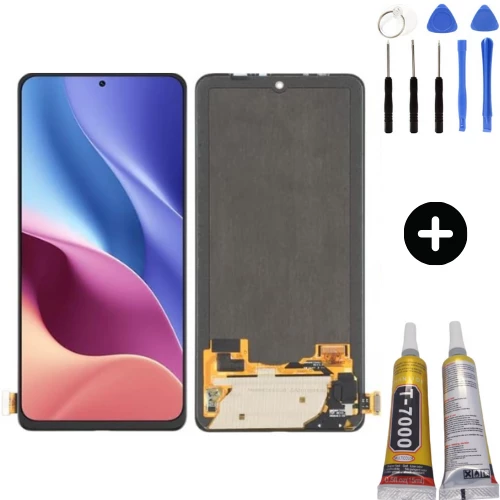 Xiaomi Redmi K40 Uyumlu Lcd Ekran Dokunmatik + Montaj Seti