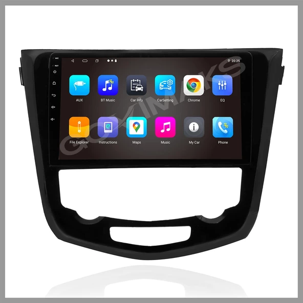 GOVİMAKS NISSAN X-TRAİL 2014-2020 DİJİTAL 8 GB RAM 128 GB HAFIZA ANDROID MULTIMEDIA TEYP - 7