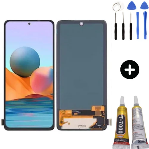 Xiaomi Redmi Note 10 Pro Uyumlu A Kalite Lcd Ekran Dokunmatik + Montaj Seti