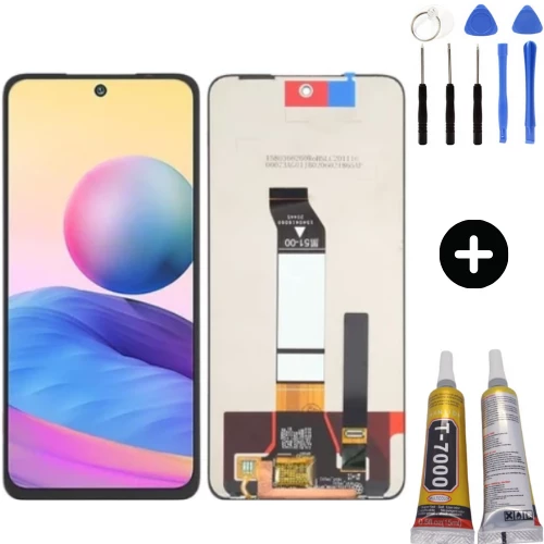 Xiaomi Redmi Note 10 5G Uyumlu OLED Lcd Ekran Dokunmatik + Montaj Seti