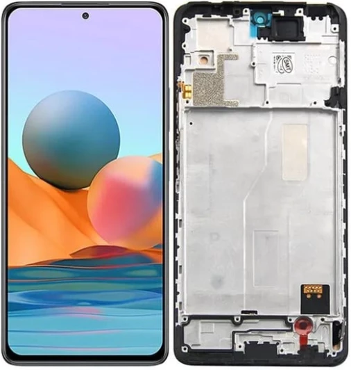Xiaomi Redmi Note 10 Pro Uyumlu Çıtalı TFT Lcd Ekran Dokunmatik