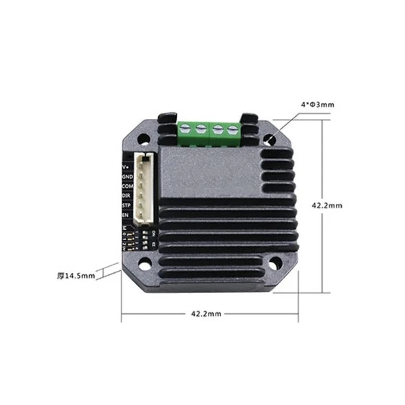 Nema 17 Entegre Motor Sürücüsü DC11V-DC28V/2A - DC24V 4.8 Kablolu - 2