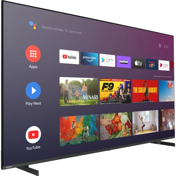 Toshiba 70UA5D63DT 4K Ultra HD 70" 178 Ekran Uydu Alıcılı Android Smart LED TV