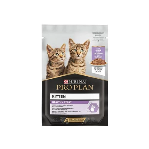 Pro Plan Kitten Pouch Hindili Yavru Kedi Konservesi 6 Adet 85 Gr