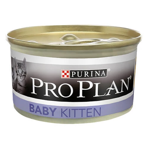 Pro Plan Baby Kitten Tavuklu Yavru Kedi Konservesi 12 Adet 85 Gr ürün görseli