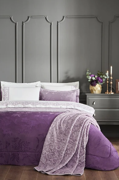 Özdilek Ruby 16 Parça Mürüm Çeyiz Seti Mürdüm ürün görseli 1