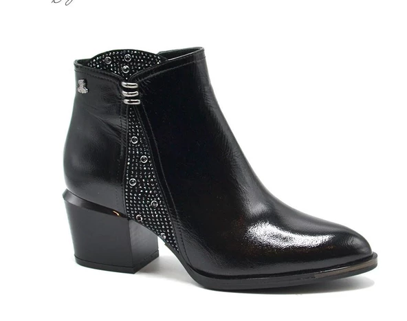 VENÜS 1853207K TOPUKLU TAŞ DETAYLI KLASİK TOPUKLU BOT - Resim 3