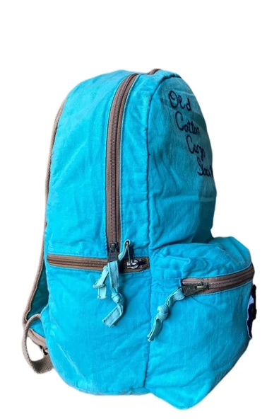 "Old Cotton Cargo 5107 Donny Bag: Pamuklu Kumaşlı Sırt Çantası" - 2