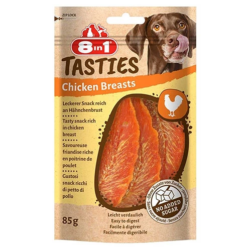 8in1 Tasties Chicken Breast Tavuk Göğsü Köpek Ödülü 85 Gr ürün görseli
