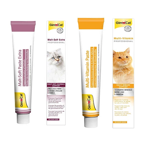 GimCat Kedi Macunu Malt Soft 100 Gr + Multiviamin 100 Gr ürün görseli