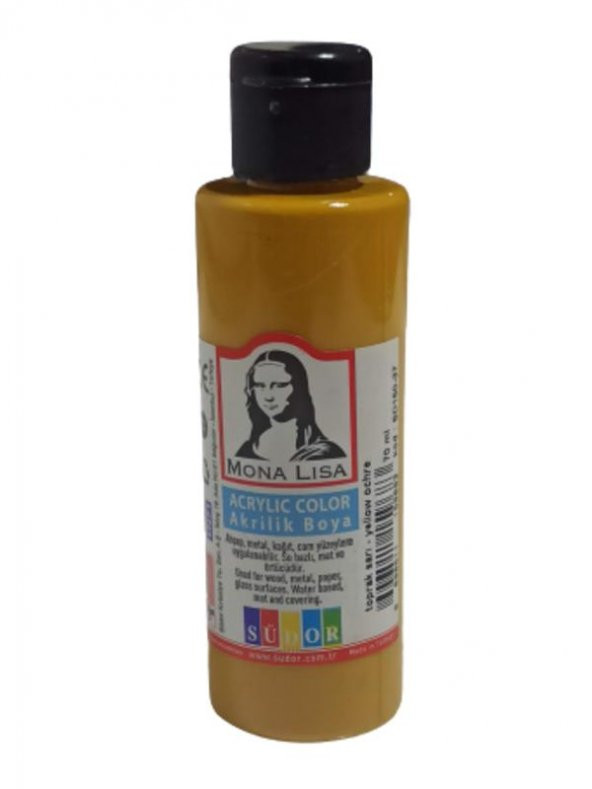 MONA LISA AKRILIK BOYA 70ml TOPRAK SARI (SD150-37) ürün görseli