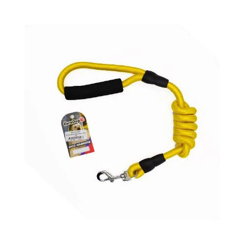 EuroDog Köpek Gezdirme Kayışı 14 Mm 120 Cm Sarı