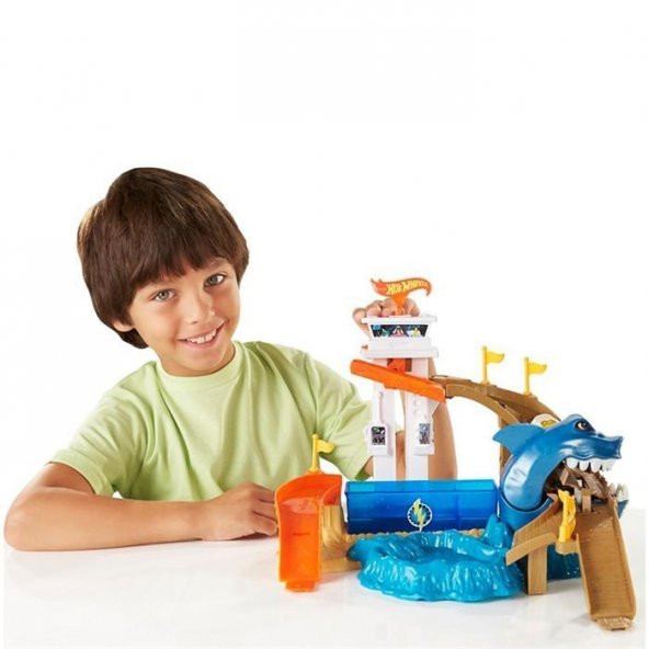 Hot Wheels Renk Değiştiren Araçlar Sharky Oyun Seti - 4