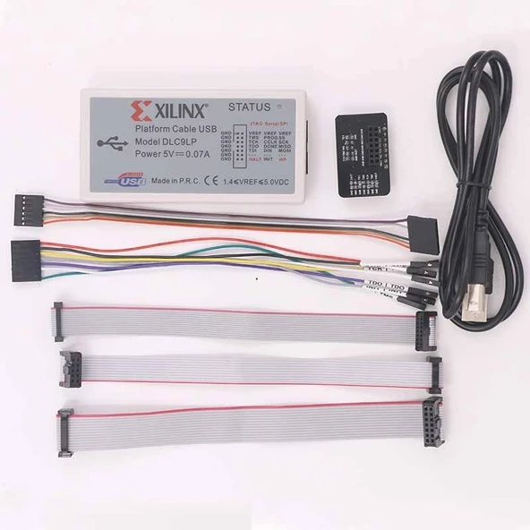 Xilinx Platform Cable USB II Model DLC10 Jtag  FPGA CPLD XC2C256 - Resim 4