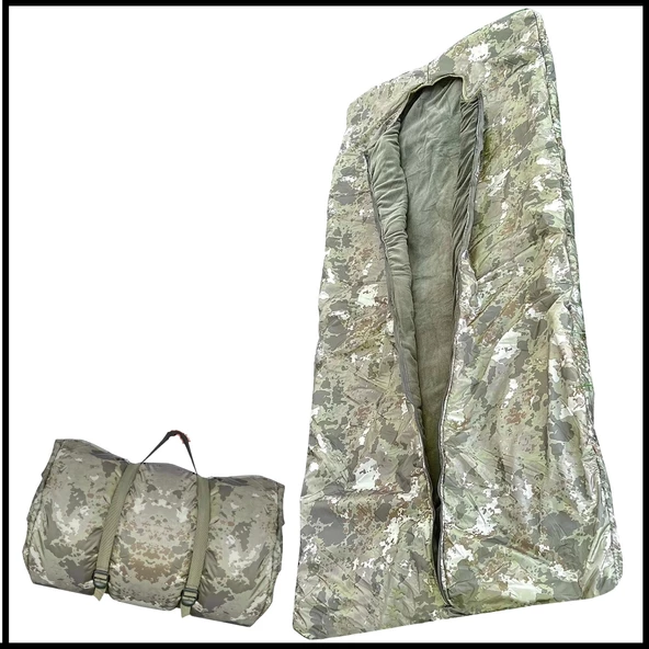 Uyguna-Yakala Kamuflaj Uyku Tulumu-35 C-TLM.068
