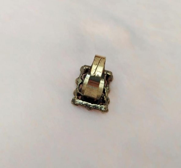 Otantik Tasarım Kadın Yüzük Swaroski Taşlı Yüzük Ayarlanabilir Ölçü - 3