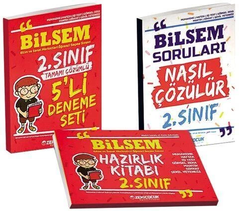 2. Sınıf BİLSEM Hazırlık Seti Zeki Çocuk Yayınları