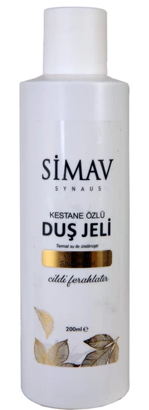 Simav Synaus Kestane Özlü ve Termal Sulu Duş Jeli 2'li Set 400ML + 200ML - 6
